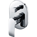 Смеситель для ванны Kaiser Aurora встраиваемый, хром (67277)