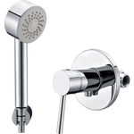 Смеситель для душа Kaiser Merkur скрытый монтаж с душем, хром (26317)