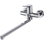 Смеситель для ванны Kaiser Sena L 40 с душем, хром (74055)
