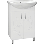 Тумба под раковину Style line Эко Фьюжн №9 белая (ЛС-00000073)