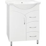 Тумба под раковину Style line Эко Стандарт №22 белая (ЛС-00000104)