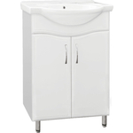 Тумба под раковину Style line Эко Волна №9 белая (ЛС-00000100)