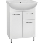 Тумба под раковину Style line Эко Стандарт №11 белая (ЛС-00000101)