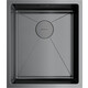 Кухонная мойка Omoikiri Taki 38-U/IF GM вороненая сталь (4973106)