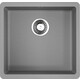 Кухонная мойка Omoikiri Kata 44-U GR 44x42 leningrad grey (4993404)