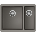 Кухонная мойка Omoikiri Kata 55-2-U GR leningrad grey (4993390)