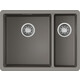 Кухонная мойка Omoikiri Kata 55-2-U GR leningrad grey (4993390)