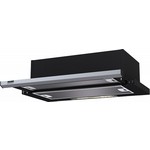 Вытяжка встраиваемая Krona Kamilla Slim 600 black/inox (2 мотора)