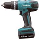 Аккумуляторная ударная дрель-шуруповерт Makita HP347DWE