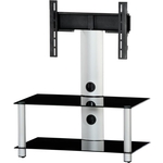 Тумба под телевизор Sonorous NEO 80 B SLV