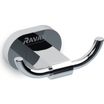 Крючок двойной Ravak Chrome хром (X07P186)