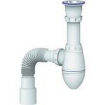 Сифон для раковины Unicorn выпуск 1 1/2" D40x40/50 (A220)