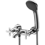 Смеситель для ванны Lemark Duetto с коротким изливом (LM5712C)