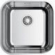 Кухонная мойка Omoikiri Omi 44-U/IF IN Quadro нержавеющая сталь (4993494)