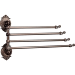 Полотенцедержатель поворотный Hayta Gabriel Antic Brass четверной (13930-4/ VBR) античная бронза