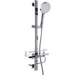 Душевой гарнитур IDDIS Shower Set с полочкой, хром (TSH1601)