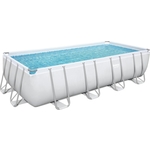 Каркасный бассейн Bestway 56465 BW Power Steel 549х274х122см, 14812л, фил.-насос 5678л/ч, лестница, тент, попл.-доз.