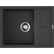 Кухонная мойка Omoikiri Sumi 65 BL черная (4993670)