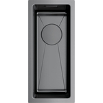 Дополнительная чаша Omoikiri Taki 20-U/IF GM вороненая сталь (4973105)