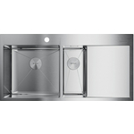 Кухонная мойка Omoikiri Akisame 100-2 IN-L нержавеющая сталь (4973544)