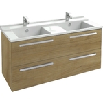 Тумба с раковиной Jacob Delafon Struktura 120 розовое дерево (EB1279-E13, EXF112-00)