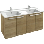 Тумба с раковиной Jacob Delafon Struktura 120 розовое дерево (EB1283-E13, EXF112-00)