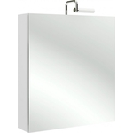 Зеркальный шкаф Jacob Delafon 60x65 см, петли слева, белый (EB791GRU-N18)