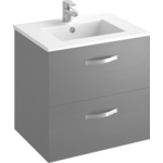 Тумба с раковиной Jacob Delafon Ola 60 серый антрацит (EB390-N14, EXS112-00)