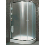 Душевой уголок Cezares Anima RH-2 L 120x100 левый, рифленый Punto, хром (ANIMA-W-RH-2-120/100-P-Cr-L)