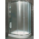 Душевой уголок Cezares Anima RH-2 L 120x100 левый, рифленый Punto, хром (ANIMA-W-RH-2-120/100-P-Cr-L)