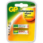 Аккумулятор GP R3, AAA, 850mAh, 2шт (85AAAHC-2DECRC2)