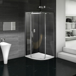 Душевой уголок Good Door Galaxy R-100-C-CH 100x100 прозрачный, хром (ГЛ00007)