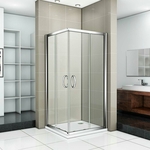 Душевой уголок Good Door Infinity CR-100-C-CH 100х100 прозрачный, хром (ИН00020)