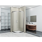 Душевой уголок Good Door Infinity R-100-C-CH 100х100 прозрачный, хром (ИН00008)