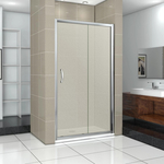 Душевая дверь Good Door Infinity WTW-140-G-CH 140х185 матовая Grape, хром (ИН00032)