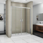 Душевая дверь Good Door Infinity WTW-TD-160-G-CH 160х185 матовая Grape, хром (ИН00085)