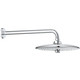 Верхний душ с кронштейном Grohe Euphoria настенный, с кронштейном 38 см (26458000)