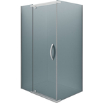 Душевой уголок Alex Baitler 120x90 с поддоном, тонированный, хром (AB 244-120, AB12917H-1)