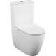 Унитаз-компакт безободковый Vitra Sento с сиденьем микролифт (9830B003-7203)