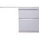 Тумба под раковину Style line Даллас Люкс 68 (130) напольная, под стиральную машину, белая (СС-00000557)