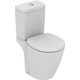 Унитаз-компакт Ideal Standard Connect Space Cube с сиденьем микролифт (E119501, E797001, E129101)