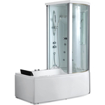 Акриловая ванна Gemy 170x85 с гидромассажем (G8040 B R)