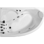 Акриловая ванна Gemy 150x100 с гидромассажем (G9009 B L)