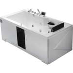 Акриловая ванна Gemy 171x86 с гидромассажем (G9066 II K L)