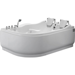 Акриловая ванна Gemy 180x121 с гидромассажем (G9083 B R)
