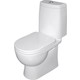 Унитаз-компакт Sanita luxe Fest Comfort SL DM с сиденьем микролифт, Clip UP (WC.CC/Fest/2-DM/WHT.G/S1)