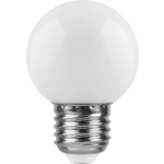 Лампочка светодиодная Light 45 1W LED е27 БЕЛАЯ матовая