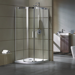 Душевой уголок Grossman Galaxy 100x100 прозрачный, хром (GR-4100)