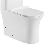 Унитаз (чаша) Aquanet Roll-C CL-12249B с тонким сиденьем микролифт (210764)
