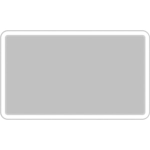 Зеркало BelBagno Spc-Mar 100х60 с подсветкой, кнопочный выключатель (SPC-MAR-1000-600-LED-BTN)